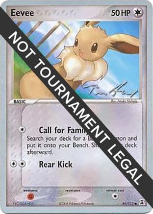 Eevee - 2007 (Tom Roos) — World Championship Decks Pokémon TCG card by Tom Roos