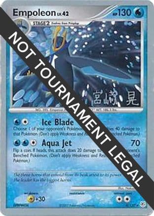 Empoleon - 2007 (Akira Miyazaki) — World Championship Decks Pokémon TCG card by Akira Miyazaki