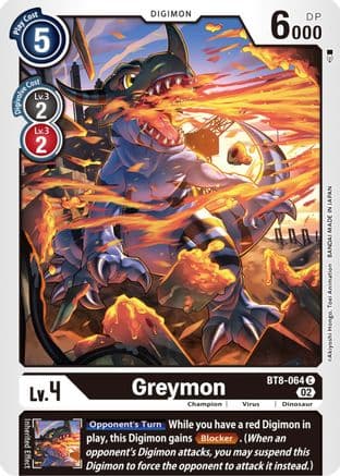 Greymon (Winner Pack Dimensional Phase) — New Awakening