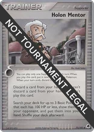 Holon Mentor - 2007 (Jun Hasebe) — World Championship Decks Pokémon TCG card by Jun Hasebe