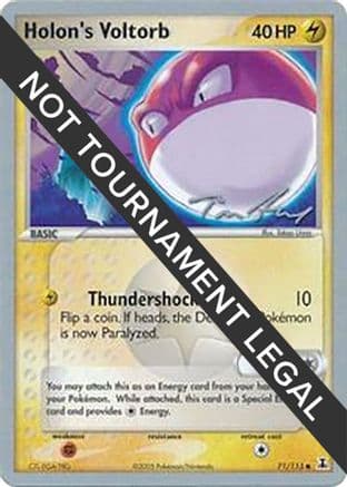Holon's Voltorb - 2007 (Tom Roos) — World Championship Decks Pokémon TCG card by Tom Roos