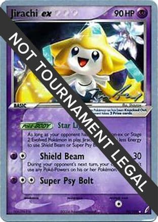 Jirachi ex - 2007 (Tom Roos) — World Championship Decks Pokémon TCG card by Tom Roos
