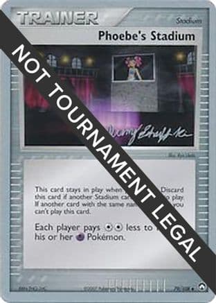 Phoebe's Stadium - 2007 (Jeremy Scharff-Kim) — World Championship Decks Pokémon TCG card by Jeremy Scharff-Kim