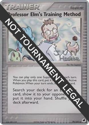 Professor Elm's Training Method - 2007 (Jun Hasebe) — World Championship Decks
