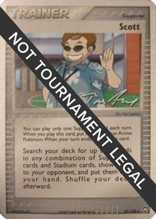 Scott - 2007 (Tom Roos) — World Championship Decks Pokémon TCG card by Tom Roos