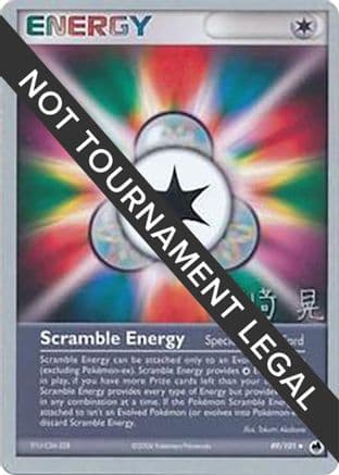 Scramble Energy - 2007 (Akira Miyazaki) — World Championship Decks Pokémon TCG card by Akira Miyazaki