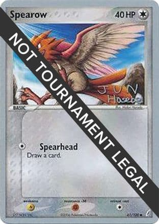 Spearow - 2007 (Jun Hasebe) — World Championship Decks Pokémon TCG card by Jun Hasebe