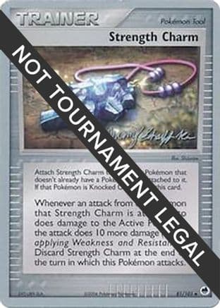 Strength Charm - 2007 (Jeremy Scharff-Kim) — World Championship Decks Pokémon TCG card by Jeremy Scharff-Kim