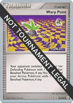 Warp Point - 2007 (Jun Hasebe) — World Championship Decks Pokémon TCG card by Jun Hasebe