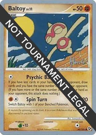 Baltoy - 2008 (Dylan Lefavour) — World Championship Decks Pokémon TCG card by Dylan Lefavour