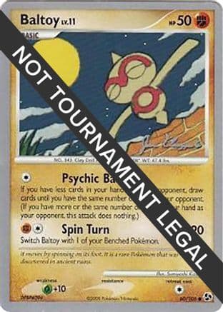 Baltoy - 2008 (Jason Klaczynski) — World Championship Decks Pokémon TCG card by Jason Klaczynski