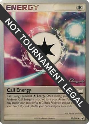 Call Energy - 2008 (Jason Klaczynski) — World Championship Decks Pokémon TCG card by Jason Klaczynski