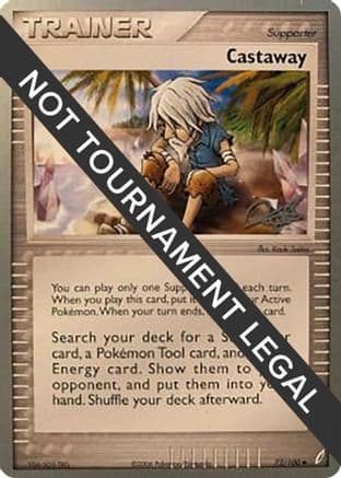 Castaway - 2008 (Paul Atanassov) — World Championship Decks Pokémon TCG card by Paul Atanassov