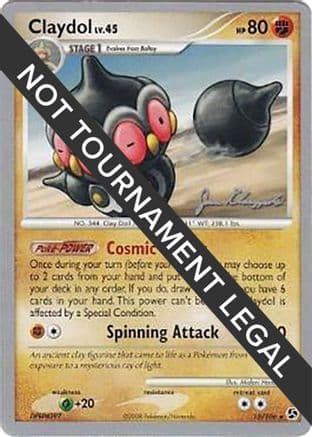 Claydol - 2008 (Jason Klaczynski) — World Championship Decks