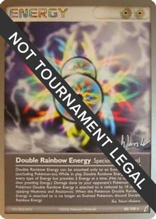 Double Rainbow Energy - 2008 (Dylan Lefavour) — World Championship Decks Pokémon TCG card by Dylan Lefavour