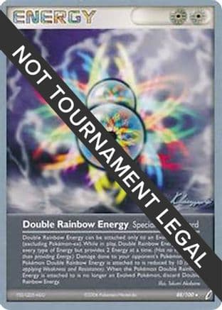 Double Rainbow Energy - 2008 (Jason Klaczynski) — World Championship Decks Pokémon TCG card by Jason Klaczynski
