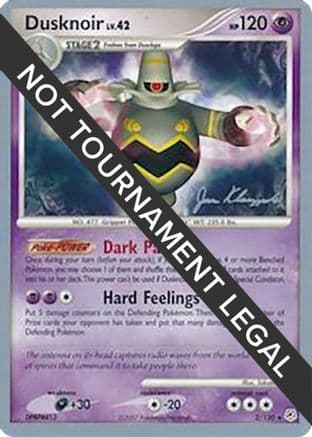 Dusknoir - 2008 (Jason Klaczynski) — World Championship Decks Pokémon TCG card by Jason Klaczynski