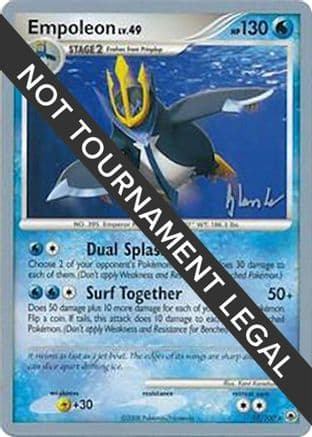 Empoleon - 2008 (Dylan Lefavour) — World Championship Decks Pokémon TCG card by Dylan Lefavour