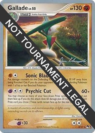 Gallade - 2008 (Jason Klaczynski) — World Championship Decks Pokémon TCG card by Jason Klaczynski