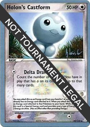Holon's Castform - 2008 (Dylan Lefavour) — World Championship Decks Pokémon TCG card by Dylan Lefavour