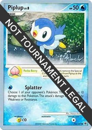 Piplup (72) - 2008 (Dylan Lefavour) — World Championship Decks