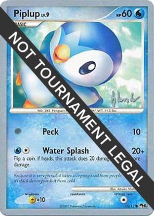 Piplup (15) - 2008 (Dylan Lefavour) — World Championship Decks