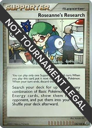 Roseanne's Research - 2008 (Tristan Robinson) — World Championship Decks Pokémon TCG card by Aya Kusube