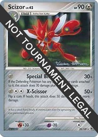 Scizor - 2008 (Tristan Robinson) — World Championship Decks Pokémon TCG card by Tristan Robinson