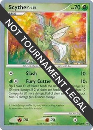Scyther - 2008 (Tristan Robinson) — World Championship Decks Pokémon TCG card by Tristan Robinson