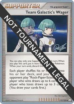 Team Galactic's Wager - 2008 (Paul Atanassov) — World Championship Decks