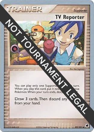 TV Reporter - 2008 (Paul Atanassov) — World Championship Decks