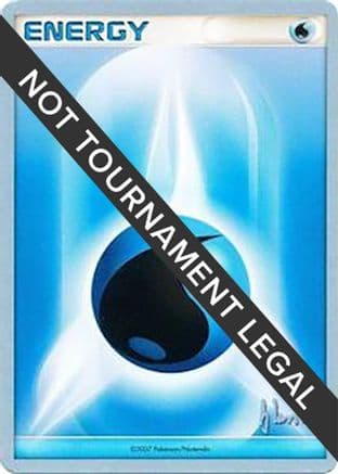 Water Energy - 2007 (Dylan Lefavour) — World Championship Decks Pokémon TCG card by Dylan Lefavour