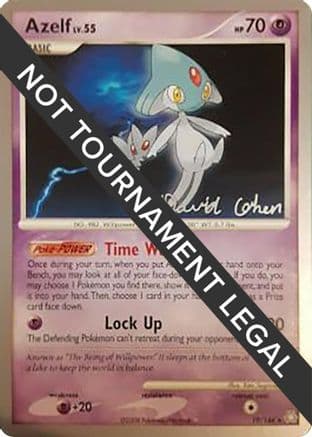 Azelf - 2009 (David Cohen) — World Championship Decks Pokémon TCG card by David Cohen