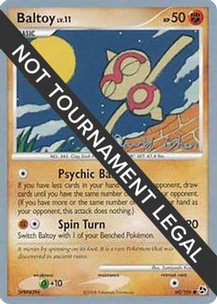 Baltoy - 2009 (David Cohen) — World Championship Decks Pokémon TCG card by David Cohen