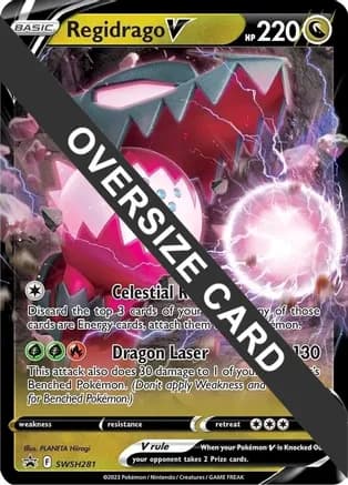 Regidrago V - SWSH281 — Jumbo Cards