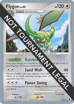 Flygon - 2009 (David Cohen) — World Championship Decks Pokémon TCG card by David Cohen