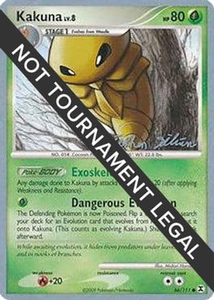 Kakuna - 2009 (Stephen Silvestro) — World Championship Decks Pokémon TCG card by Stephen Silvestro