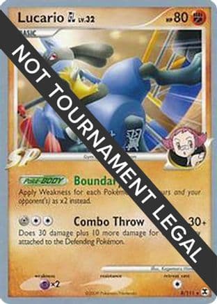 Lucario GL - 2009 (Tsubasa Nakamura) — World Championship Decks Pokémon TCG card by Tsubasa Nakamura