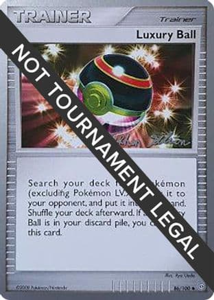 Luxury Ball - 2009 (Stephen Silvestro) — World Championship Decks Pokémon TCG card by Stephen Silvestro