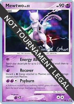 Mewtwo - 2009 (David Cohen) — World Championship Decks Pokémon TCG card by David Cohen