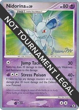 Nidorina - 2009 (Jason Martinez) — World Championship Decks