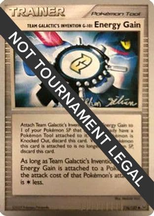 Team Galactic's Invention G-101 Energy Gain - 2009 (Stephen Silvestro) — World Championship Decks Pokémon TCG card by Stephen Silvestro