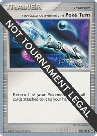 Team Galactic's Invention G-105 Poke Turn - 2009 (Tsubasa Nakamura) — World Championship Decks Pokémon TCG card by Tsubasa Nakamura