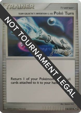 Team Galactic's Invention G-105 Poke Turn - 2009 (Jason Martinez) — World Championship Decks Pokémon TCG card by Jason Martinez