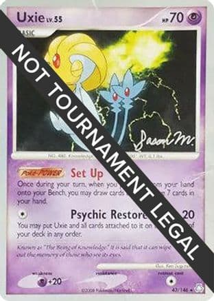 Uxie - 2009 (Jason Martinez) — World Championship Decks Pokémon TCG card by Jason Martinez