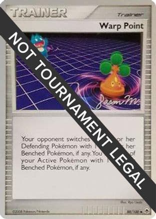 Warp Point - 2009 (Jason Martinez) — World Championship Decks Pokémon TCG card by Jason Martinez