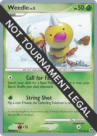 Weedle - 2009 (Stephen Silvestro) — World Championship Decks