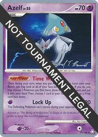 Azelf - 2010 (Michael Pramawat) — World Championship Decks Pokémon TCG card by Michael Pramawat