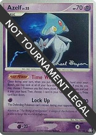 Azelf (19) - 2010 (Mychael Bryan) — World Championship Decks Pokémon TCG card by Mychael Bryan