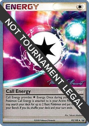 Call Energy - 2010 (Michael Pramawat) — World Championship Decks Pokémon TCG card by Michael Pramawat